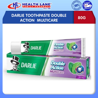 DARLIE TOOTHPASTE DOUBLE ACTION  MULTICARE (80G)